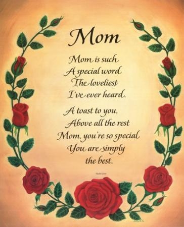 Mothers Poems