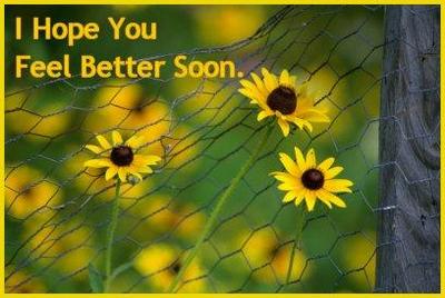 I hope you feel better soon :: Get Well :: MyNiceProfile.com