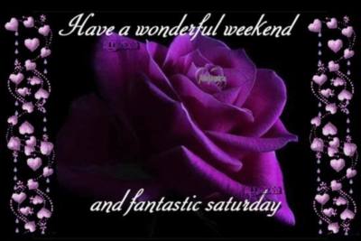 Have a Wonderful Weekend and fantastic Saturday :: Saturday
