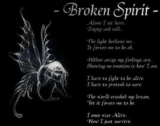 What Causes A Broken Spirit