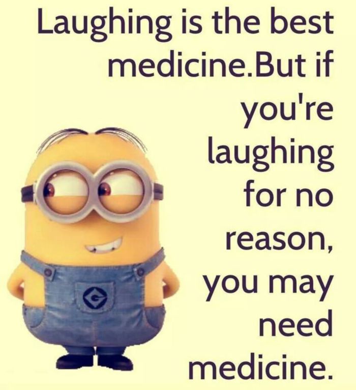 laughing-is-the-best-medicine-minion-quote-quotes