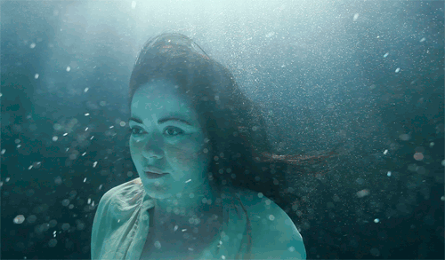 Woman Under Water Animated Pictures