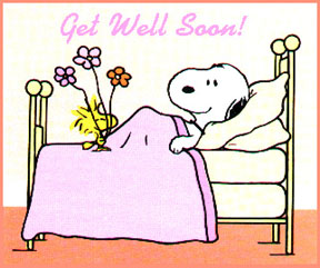 Get Well Soon! -- Snoopy :: Get Well :: MyNiceProfile.com