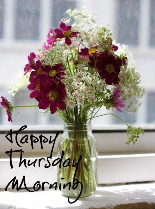 Happy Thursday Morning -- Flowers :: Thursday :: MyNiceProfile.com