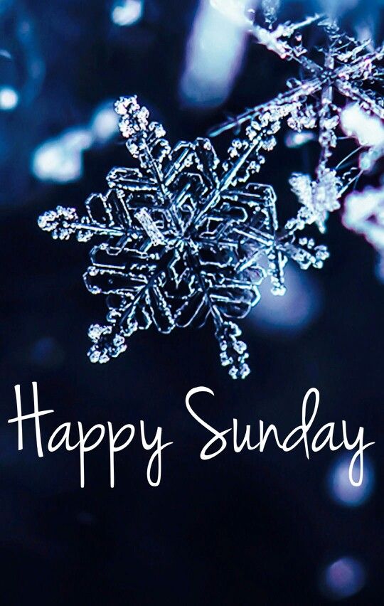 Happy Sunday &ndash; Snowflake :: Sunday :: MyNiceProfile.com