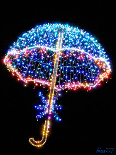 Umbrella lights :: Animated Pictures :: MyNiceProfile.com