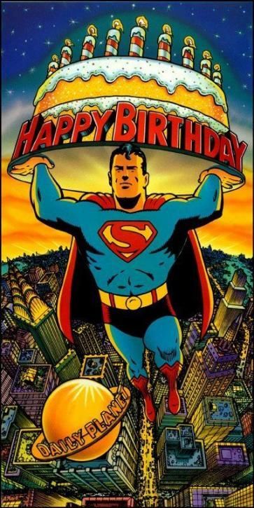 Happy Birthday - Superman :: Happy Birthday :: MyNiceProfile.com