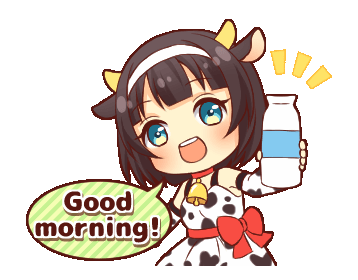 Good Morning! -- Anime Cow Girl :: Hello! :: 