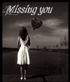 girl missing you images