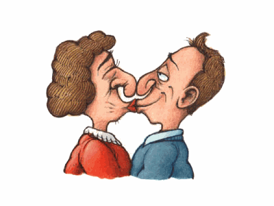 Funny Couple Kissing :: Kisses :: MyNiceProfile.com