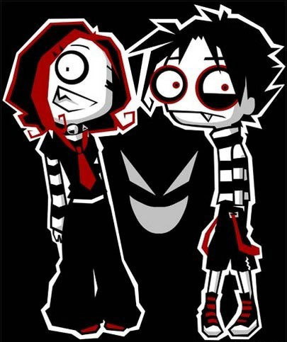 Emo Couple Anime :: Emo :: MyNiceProfile.com