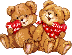 two love teddy bears