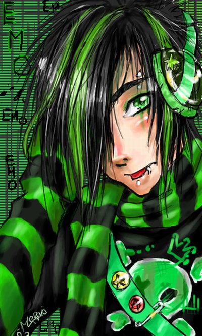 emo green background :: Emo :: MyNiceProfile.com