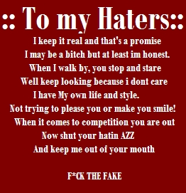 short haters quotes