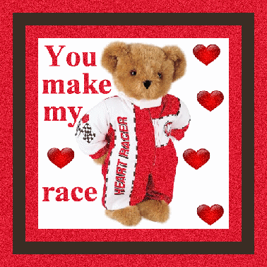 race heart make bear myniceprofile
