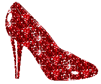 » red glitter shoe :: Glitter Graphics :: MyNiceProfile.com