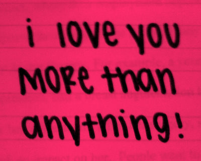 more than anything