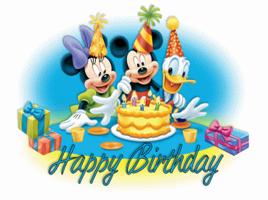 Mickey And Friends :: Happy Birthday :: MyNiceProfile.com